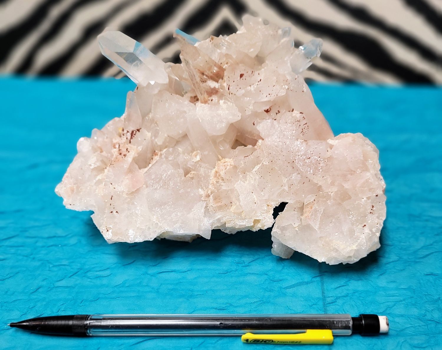 Clear AR Quartz Large Clusters / $3 per oz