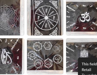 Altar Cloth/Pendulum Mat  8" x 12"