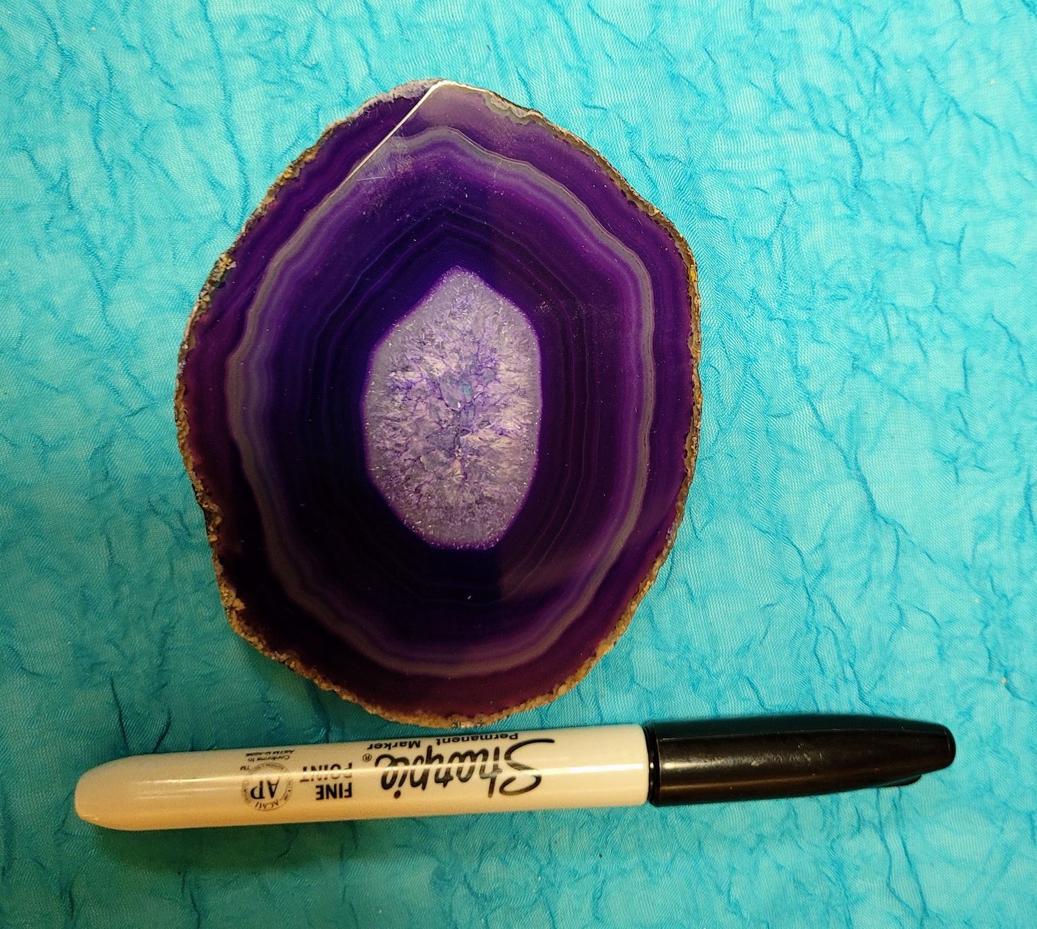 Agate Geode Slice