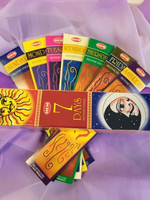 Seven Day Incense Pack