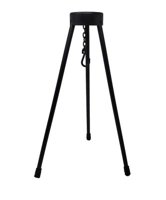 Iron Tripod Cauldron Holder 14" H