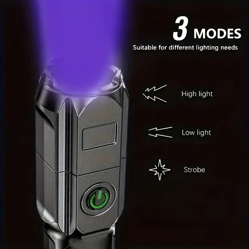 Black Light UV Flashlight