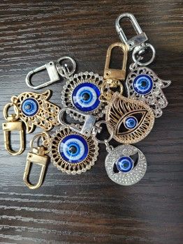 Evil Eye Protection Charm/Keychain