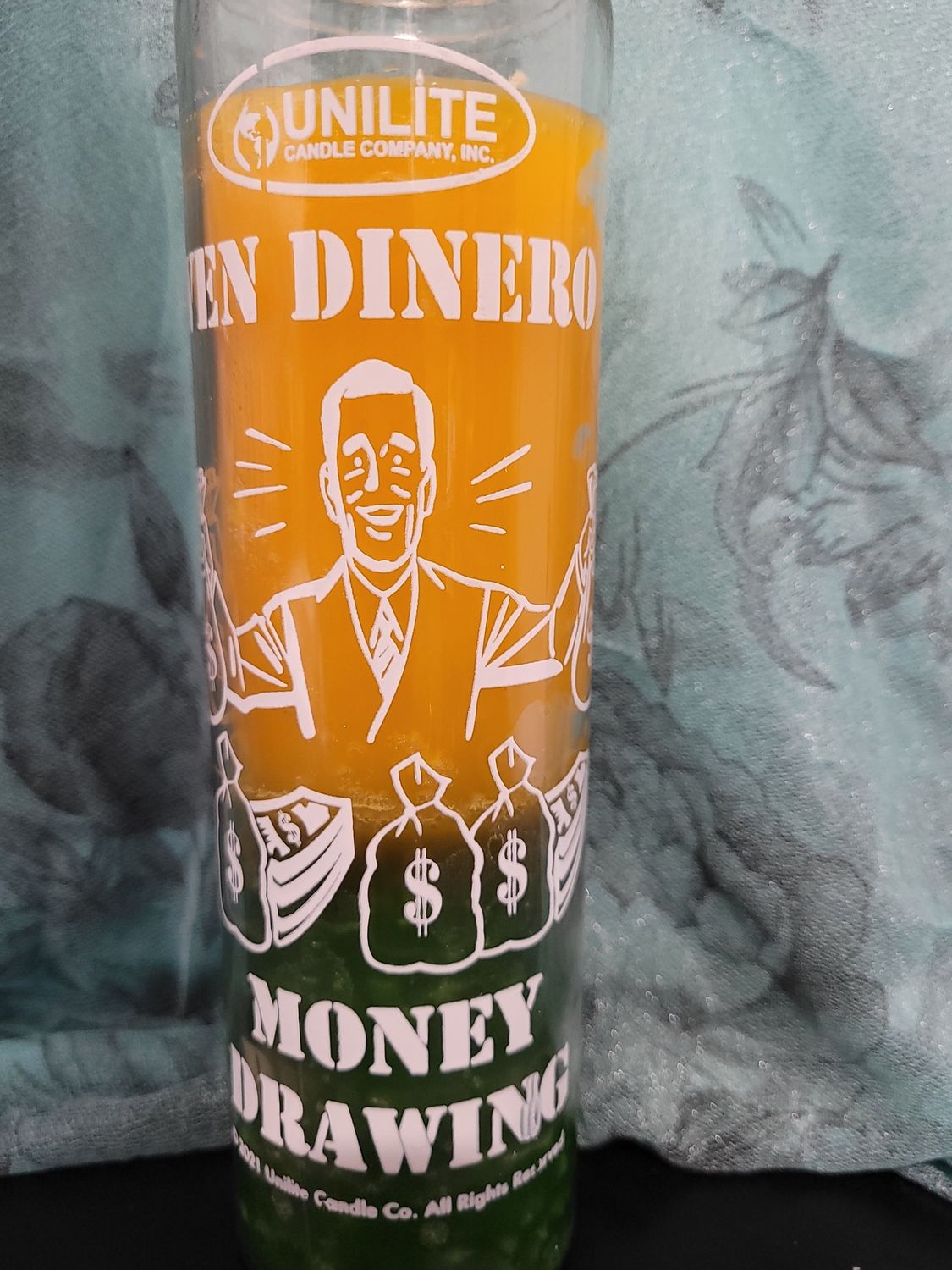 Money Drawing (Ven Dinero) 7 Day Prayer Candle