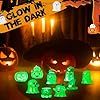 Mini Glow-in-the-dark Ghosts, Pumpkins, Owls, Witches hats