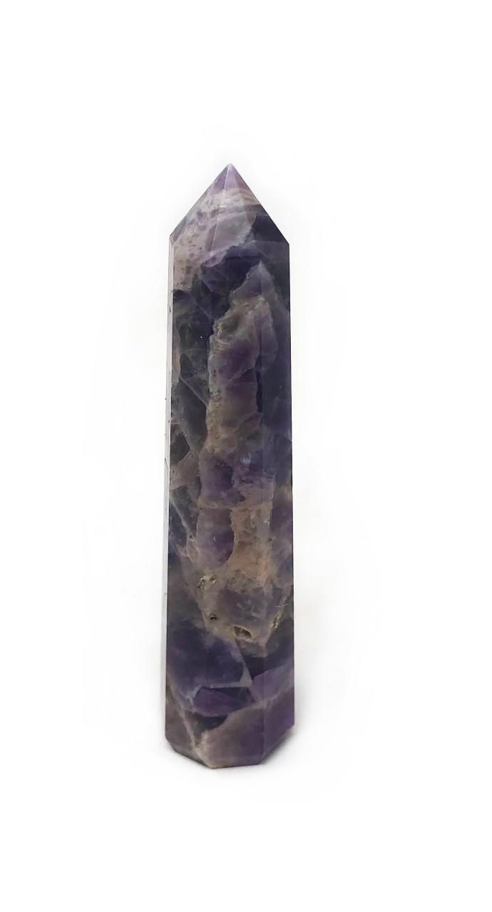 Amethyst Faceted Massage Wand w/point