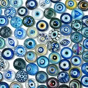 Evil Eye Sticky Beads 5/$1