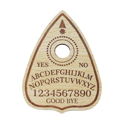 Wooden Sphere Stand - Ouija Planchette 3"