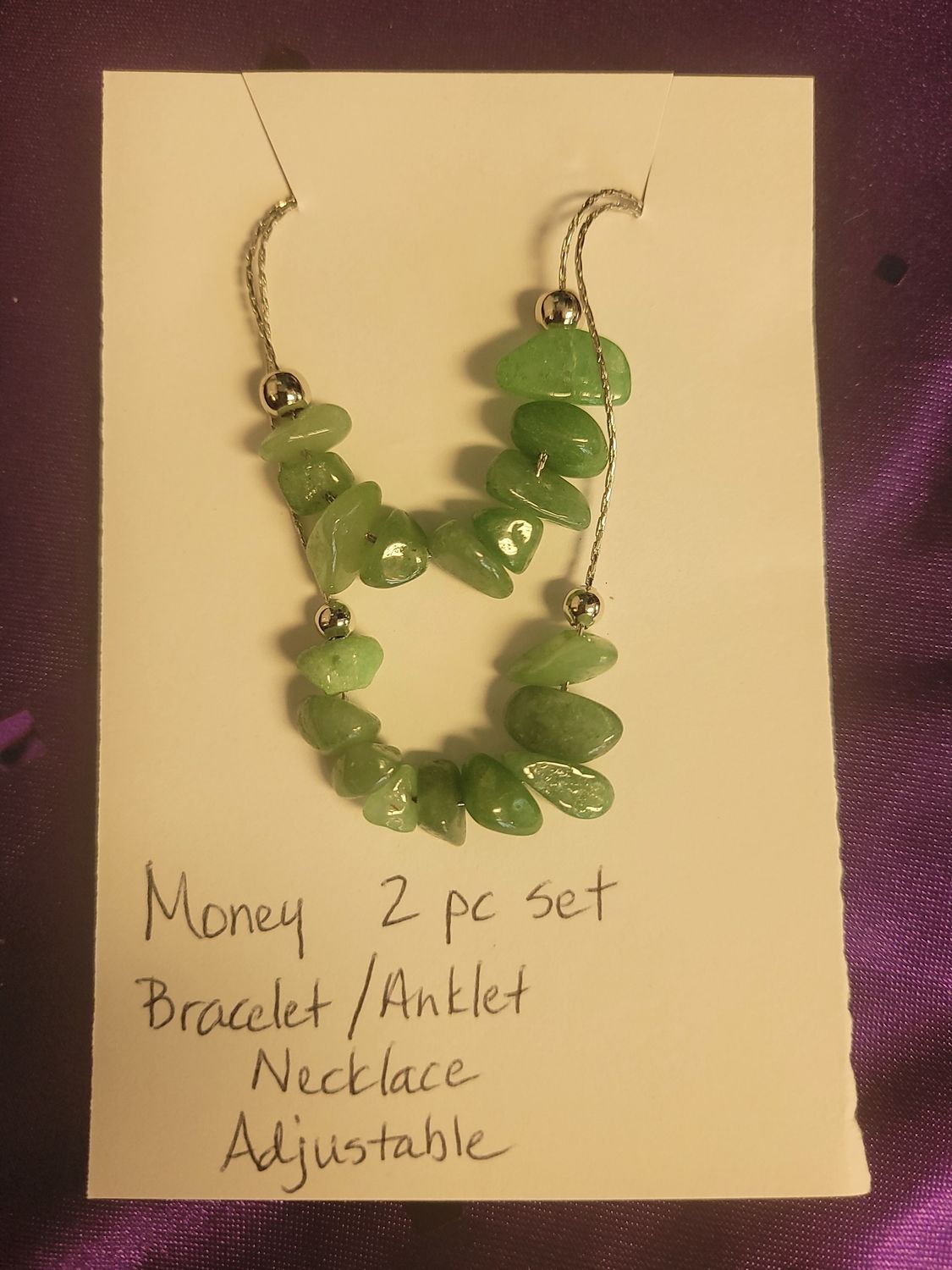 Bracelet with Crystals - Adjustable