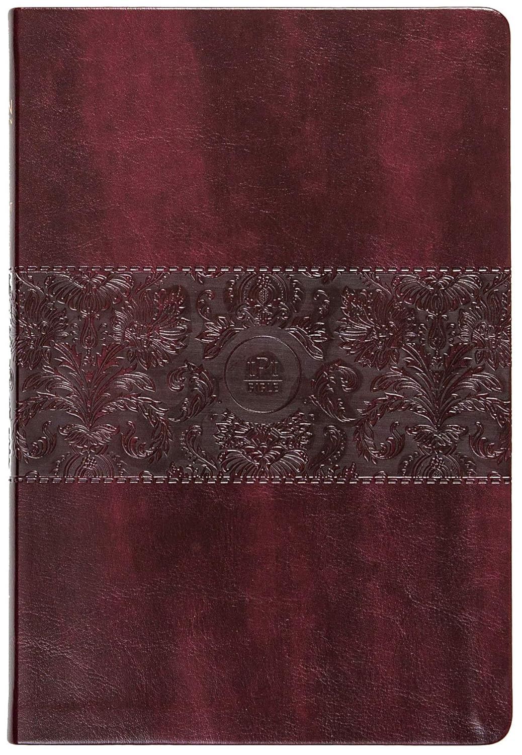 The Passion Translation New Testament (2020 Edition) Large Print Burgundy: With Psalms, Proverbs, and Song of Songs (Faux Leather)