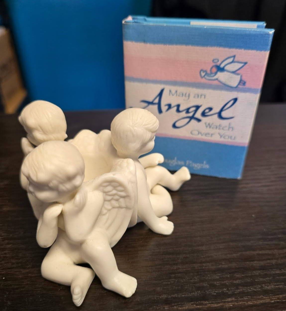 Angel Book &amp; Candleholder Kit