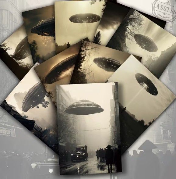 Alien Postcards