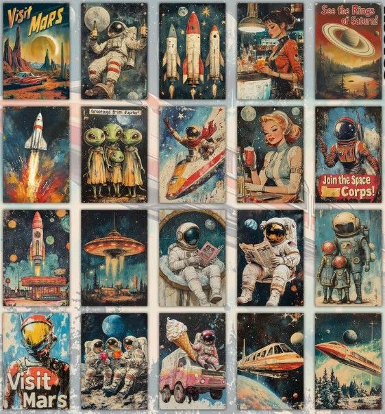 Alien Postcards