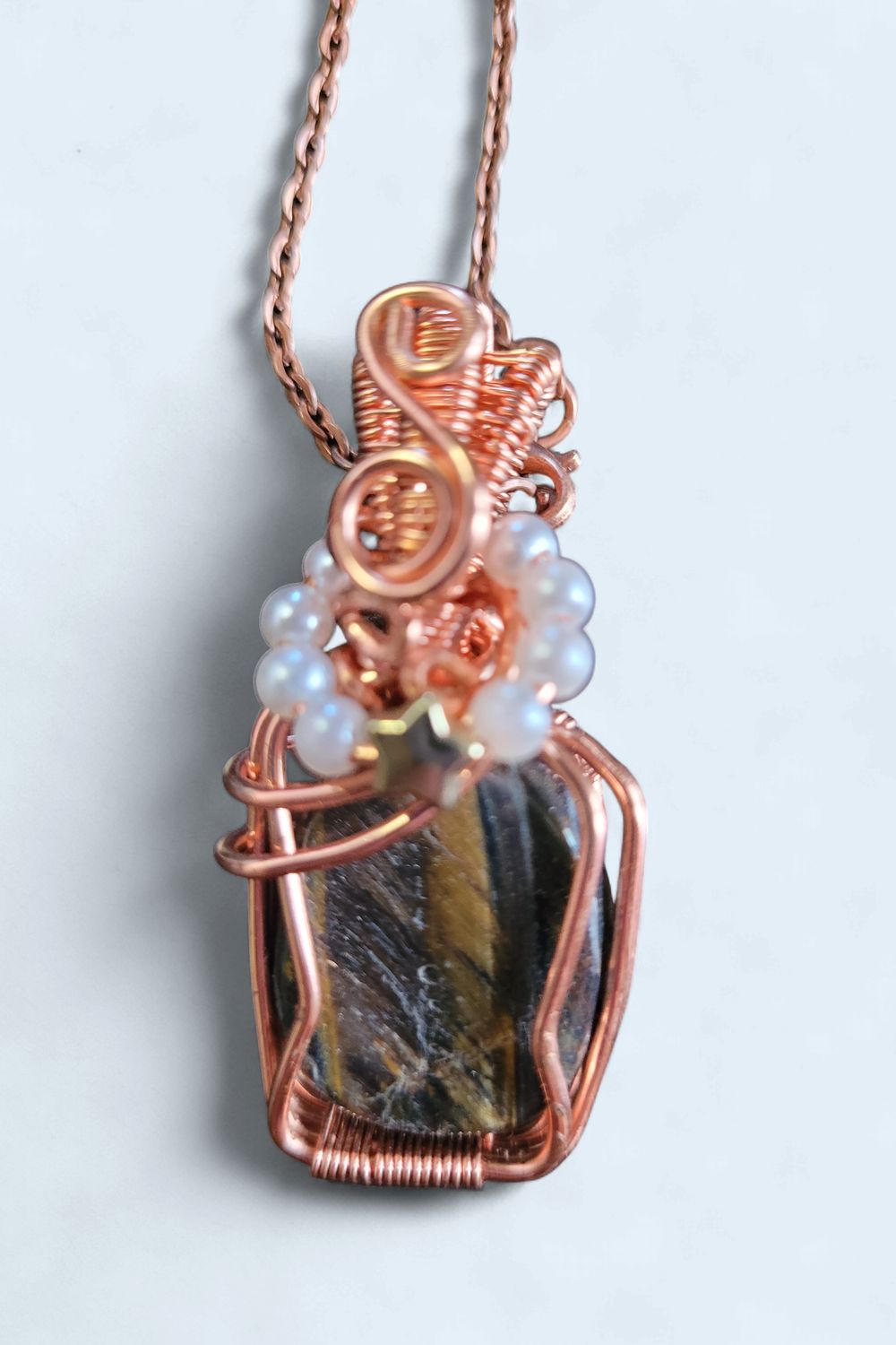Necklace - Wire Wrapped Handmade