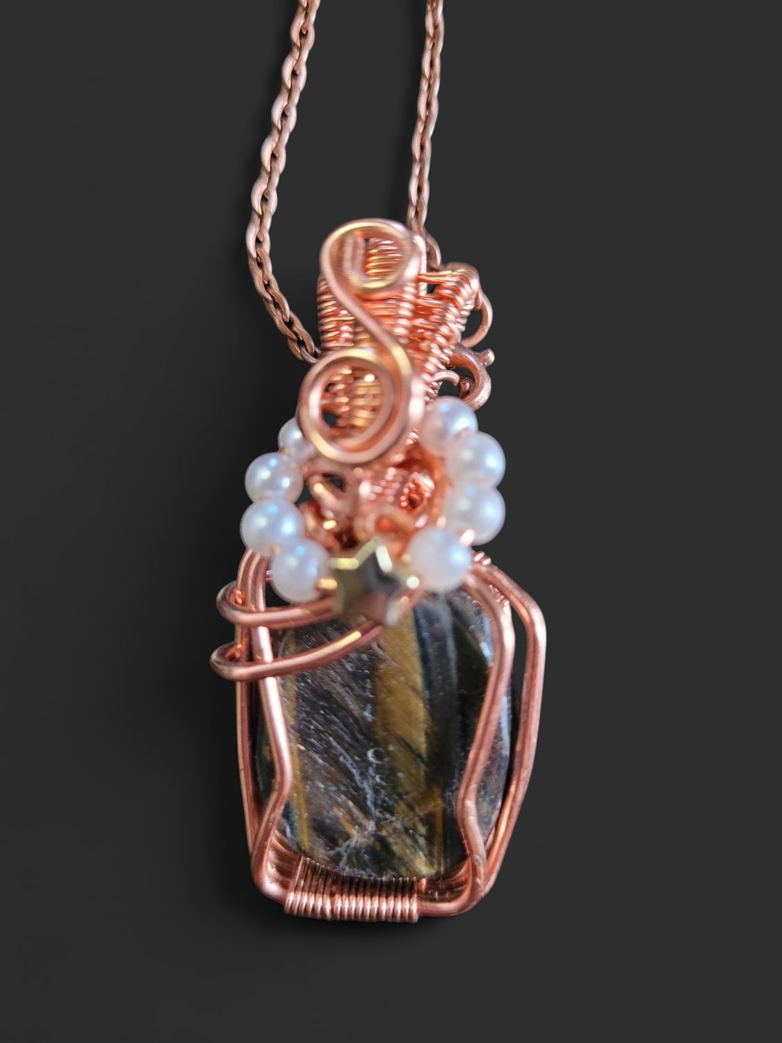 Necklace - Wire Wrapped Handmade