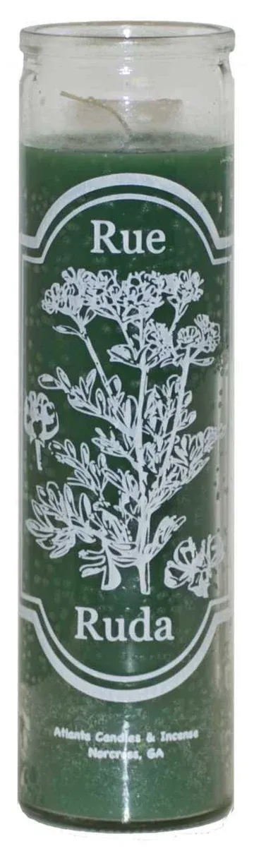 Rue (Ruda) 7 Day Prayer Candle