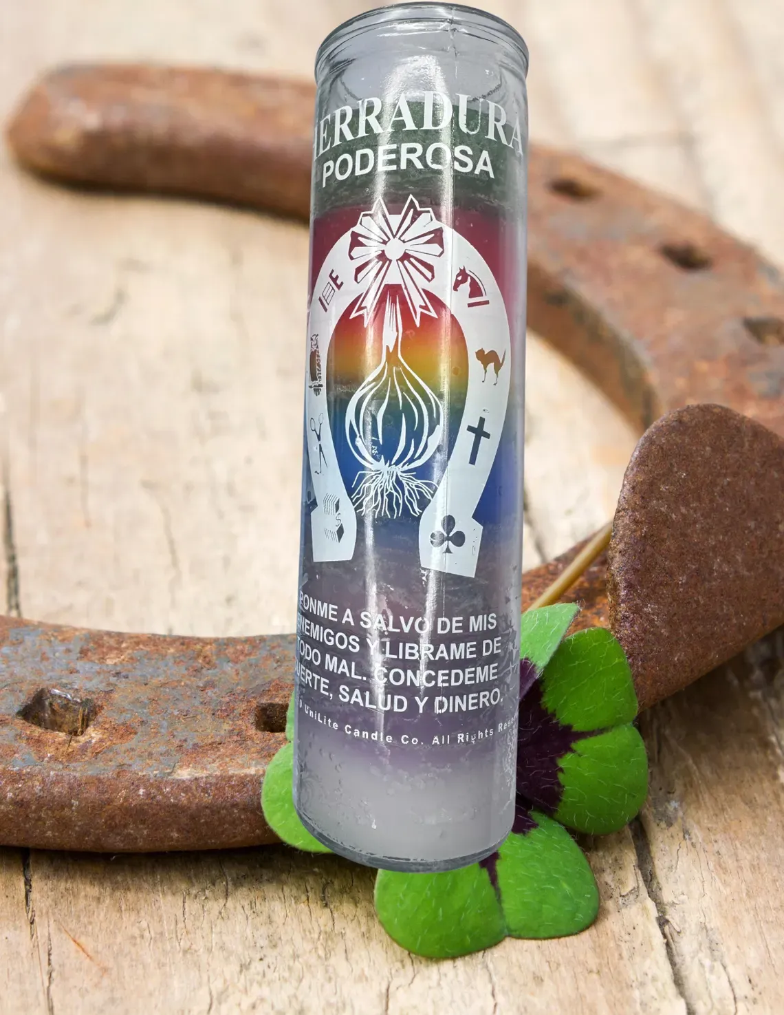 Horseshoe Powerful 7 Day Prayer Candle