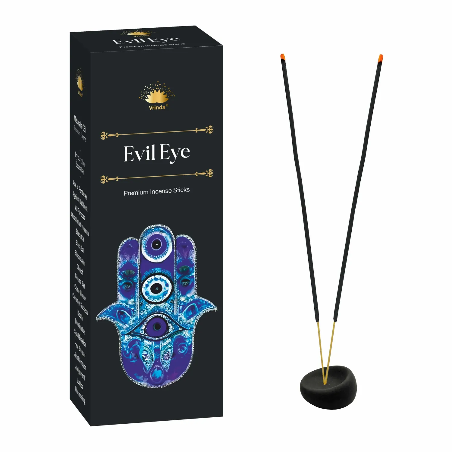 Vrinda Tarot Hexa Incense (Black Box)