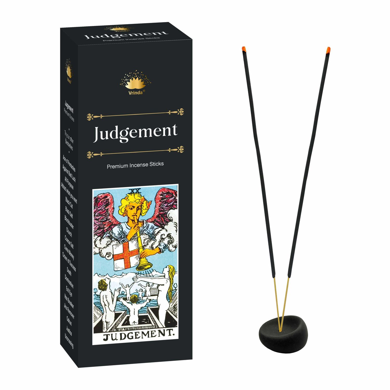 Vrinda Tarot Hexa Incense (Black Box)