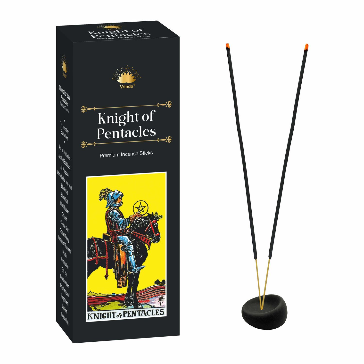 Vrinda Tarot Hexa Incense (Black Box)