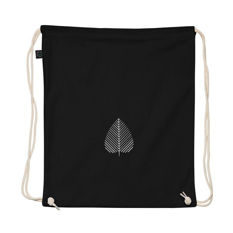Organic cotton drawstring bag