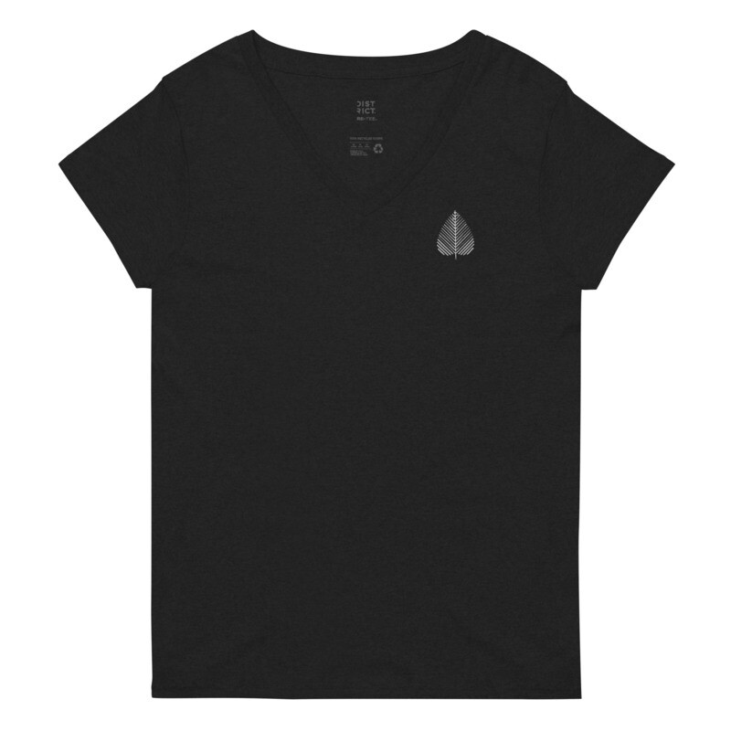Women’s recycled v-neck t-shirt