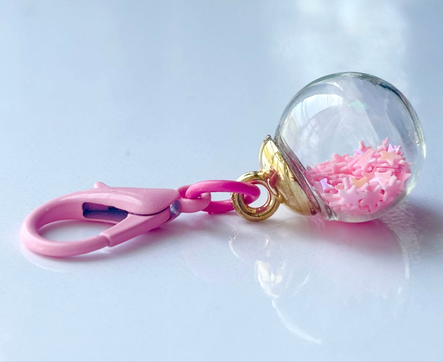 Glitter Globe Pink