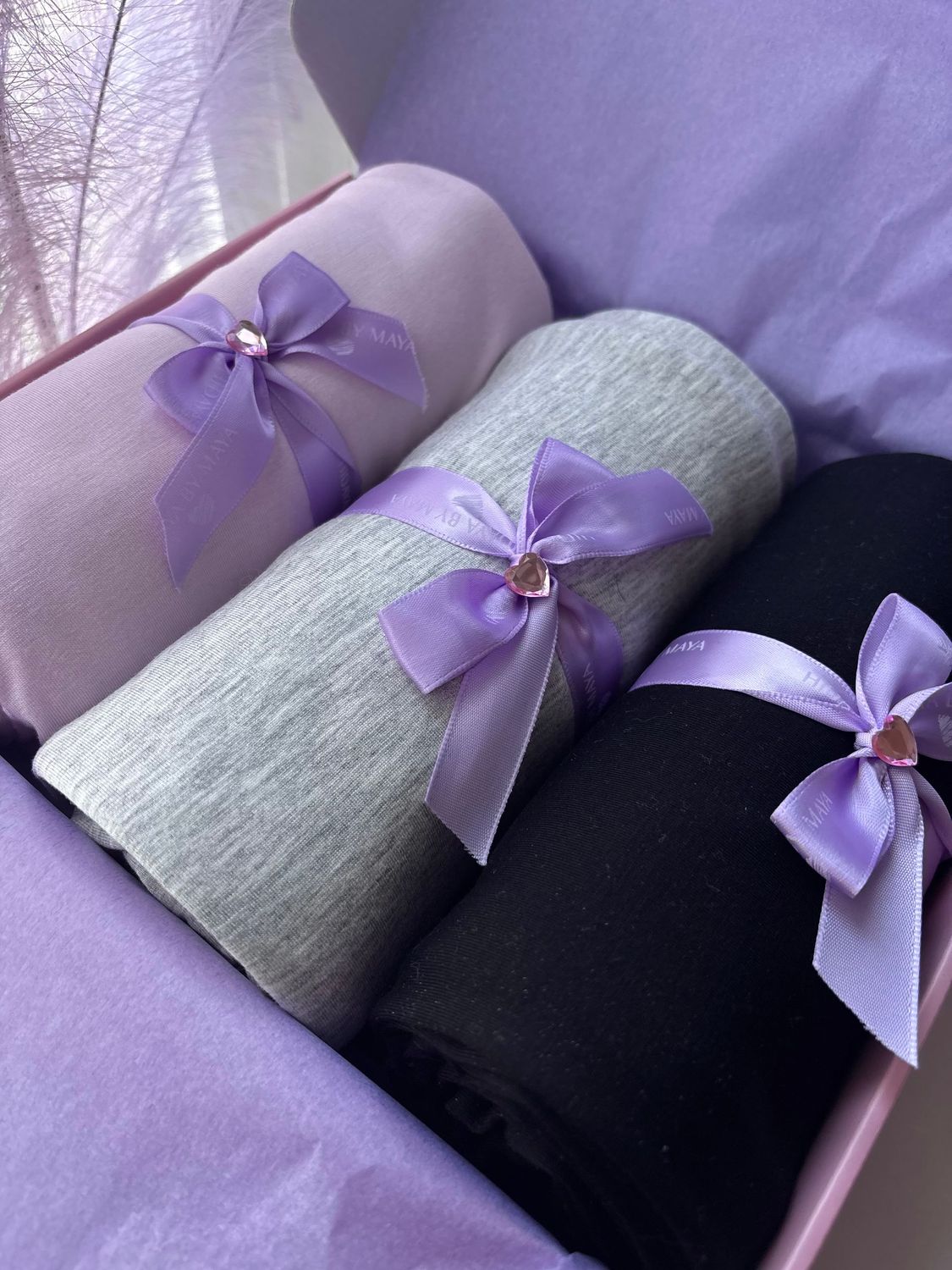 Bella Basics - Pretty in Pink, Almond Grey, Black