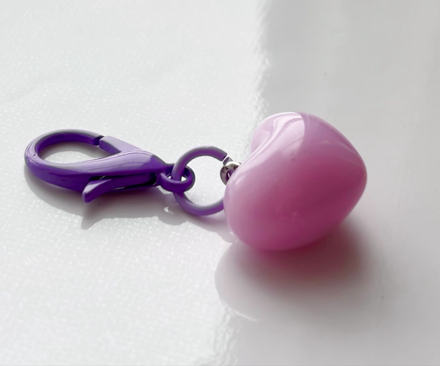 3-Bubble Heart Purple