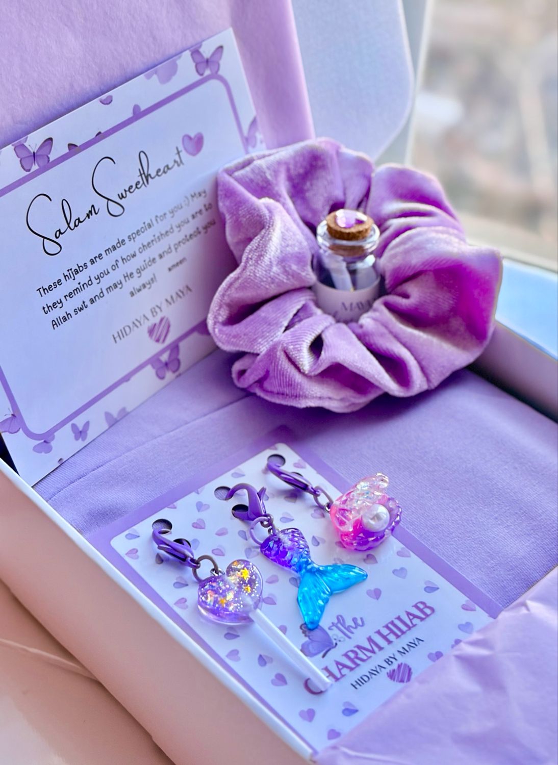 Lavender Bamboo Gift Set