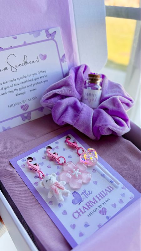 Pink Mauve Bamboo Gift Set