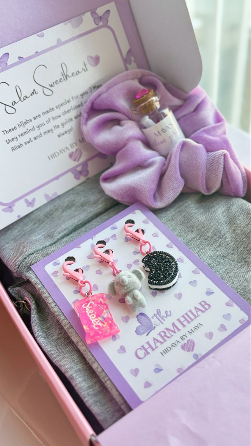 Heather Grey -Jersey Gift Set