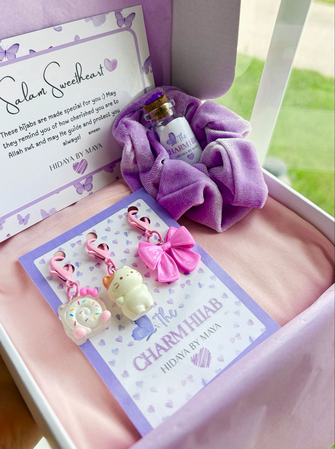 Peach Peony- Instant Bamboo Gift Set