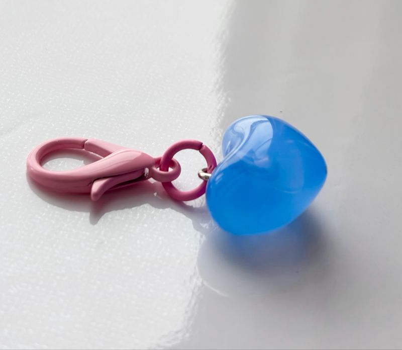 38-Bubble Heart Blue