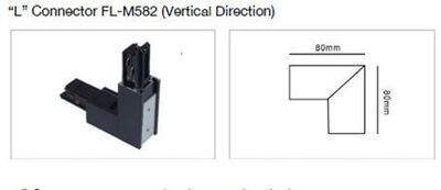 Empalme vertical para carril Magnetic