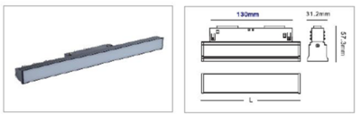 Lámpara Magnetic 50310-D