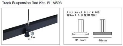 Kit de Suspensión Carril Magnético