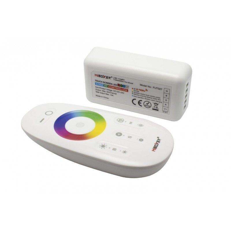Controlador RGBW 24v Touch Screen 4*6A (2.4Ghz).-