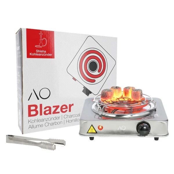 AO Blazer Kohleanzünder Edelstahl 1000W