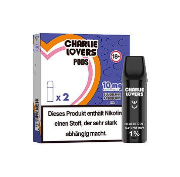 Charlie Lovers Pods 2er Pack - Blueberry Raspberry (Elfa kompatibel)