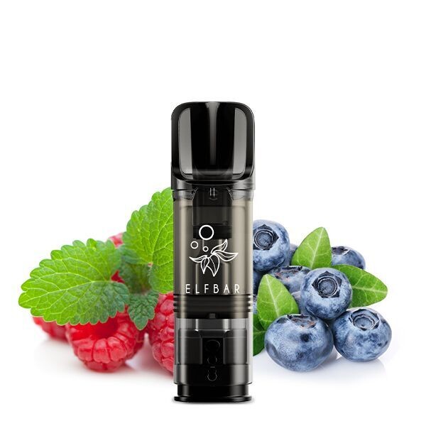 Elfbar ELFA CP Liquid Pod 2er Pack - Blueberry Sour Raspberry