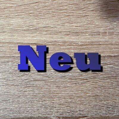 Neuheiten