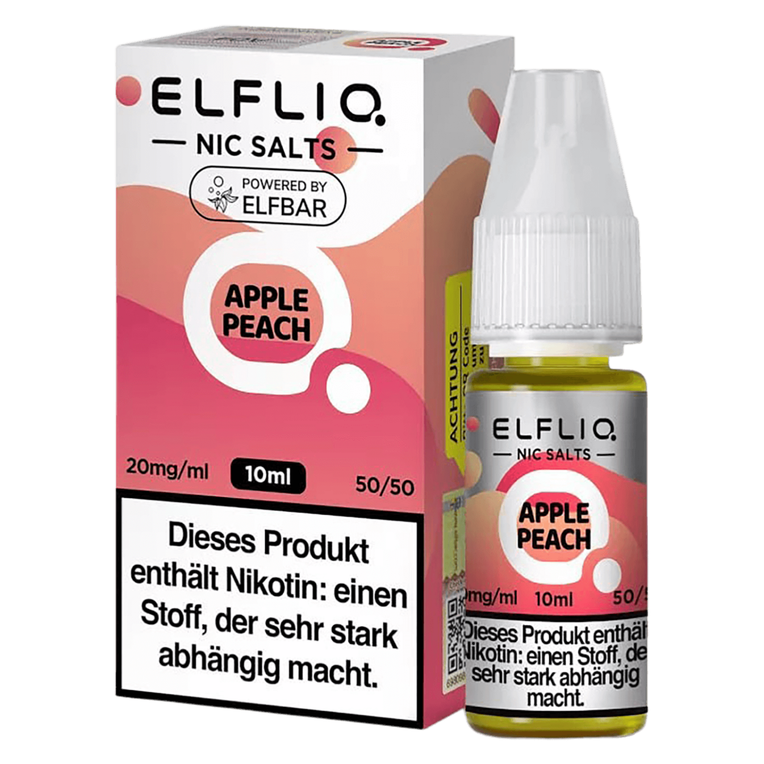 Elfliq - Nikotinsalz Liquid 20mg/ml - Apple Peach