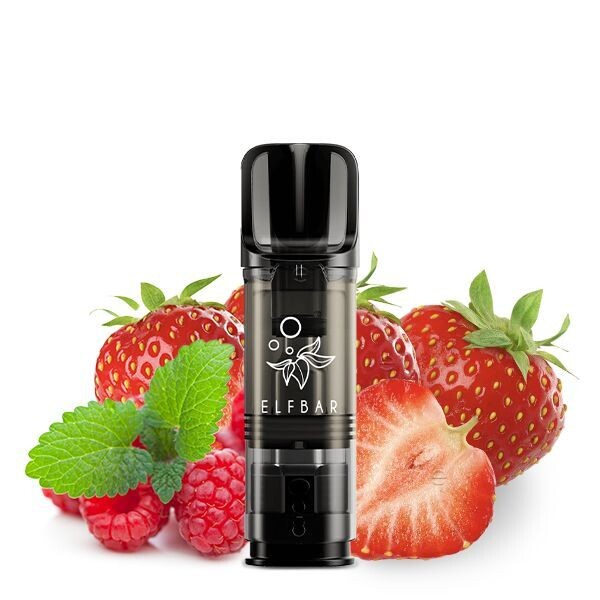 Elfbar ELFA CP Liquid Pod 2er Pack - Strawberry Raspberry
