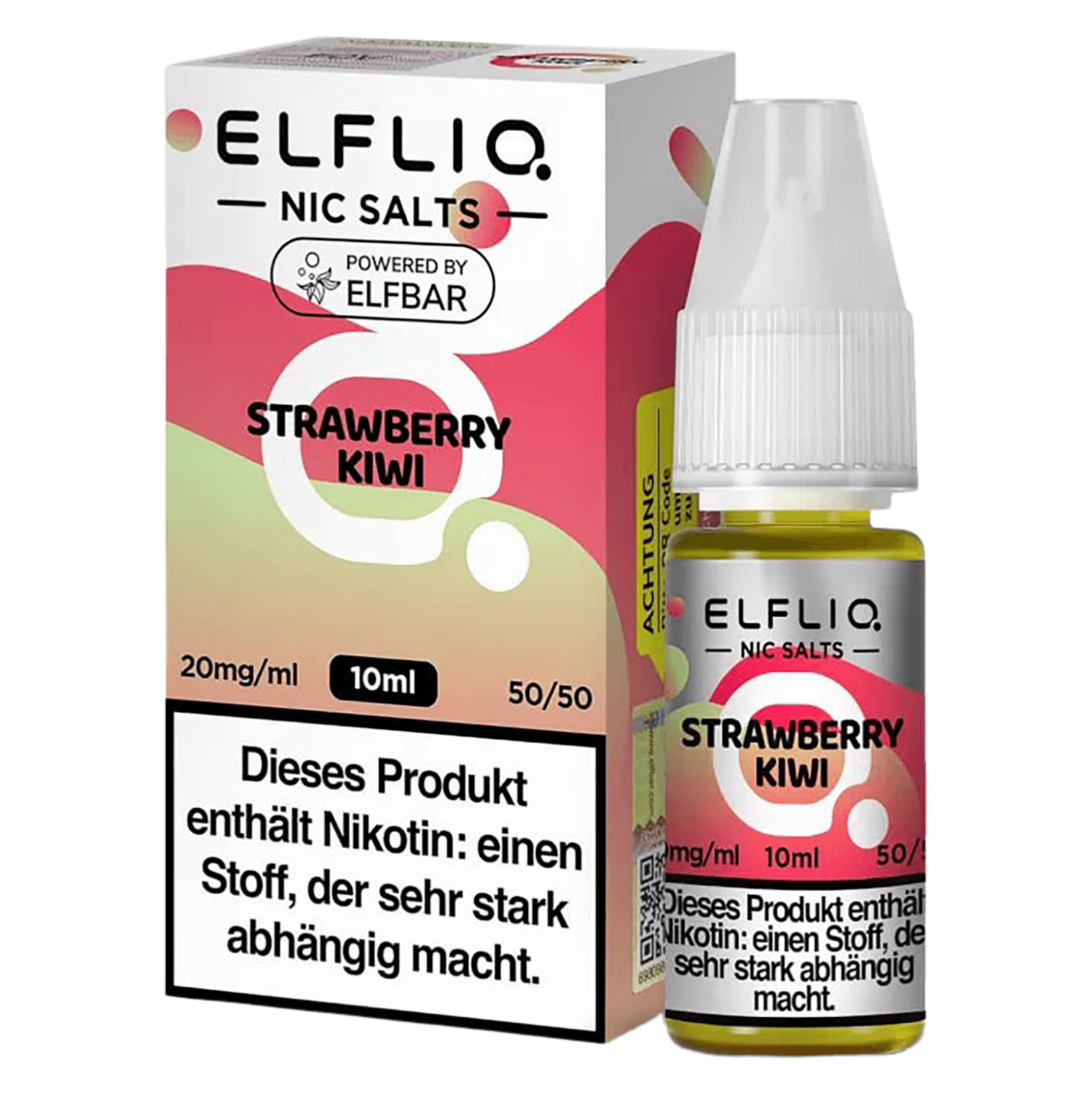 Elfliq - Nikotinsalz Liquid 20mg/ml - Strawberry Kiwi