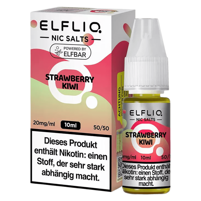 Elfliq - Nikotinsalz Liquid 20mg/ml - Strawberry Kiwi Elfliq - Nikotinsalz Liquid 20mg/ml - Strawberry Kiwi