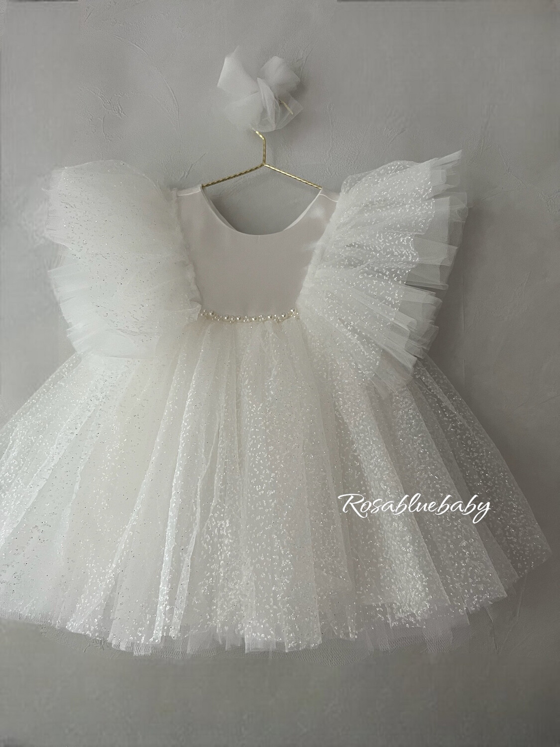 robe de baptême bebe - fille mariage 6mois à 3 ans  