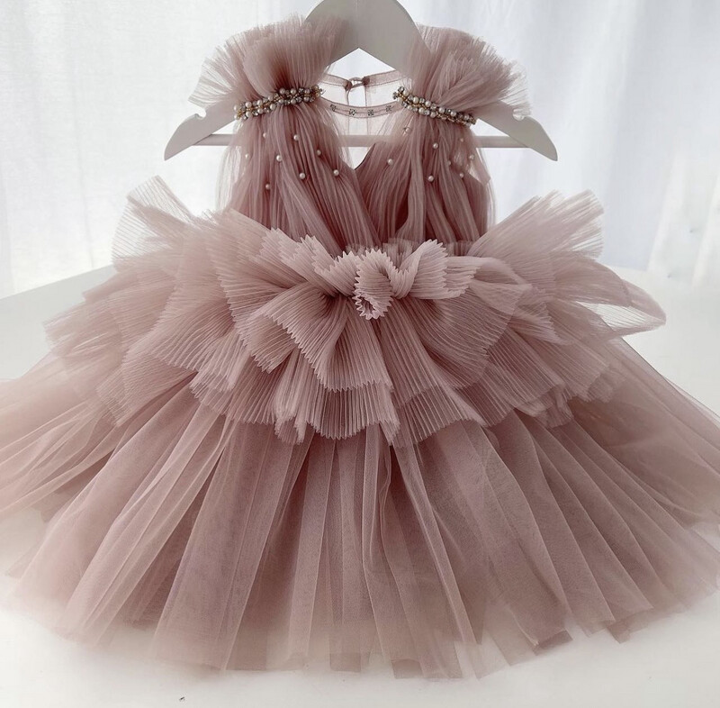 Robe de cérémonie - demoiselle d'honneur Luna 6 mois à 16 ans 