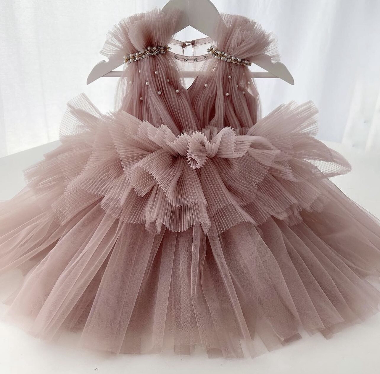 Robe de cérémonie - demoiselle d'honneur Luna 6 mois à 16 ans 