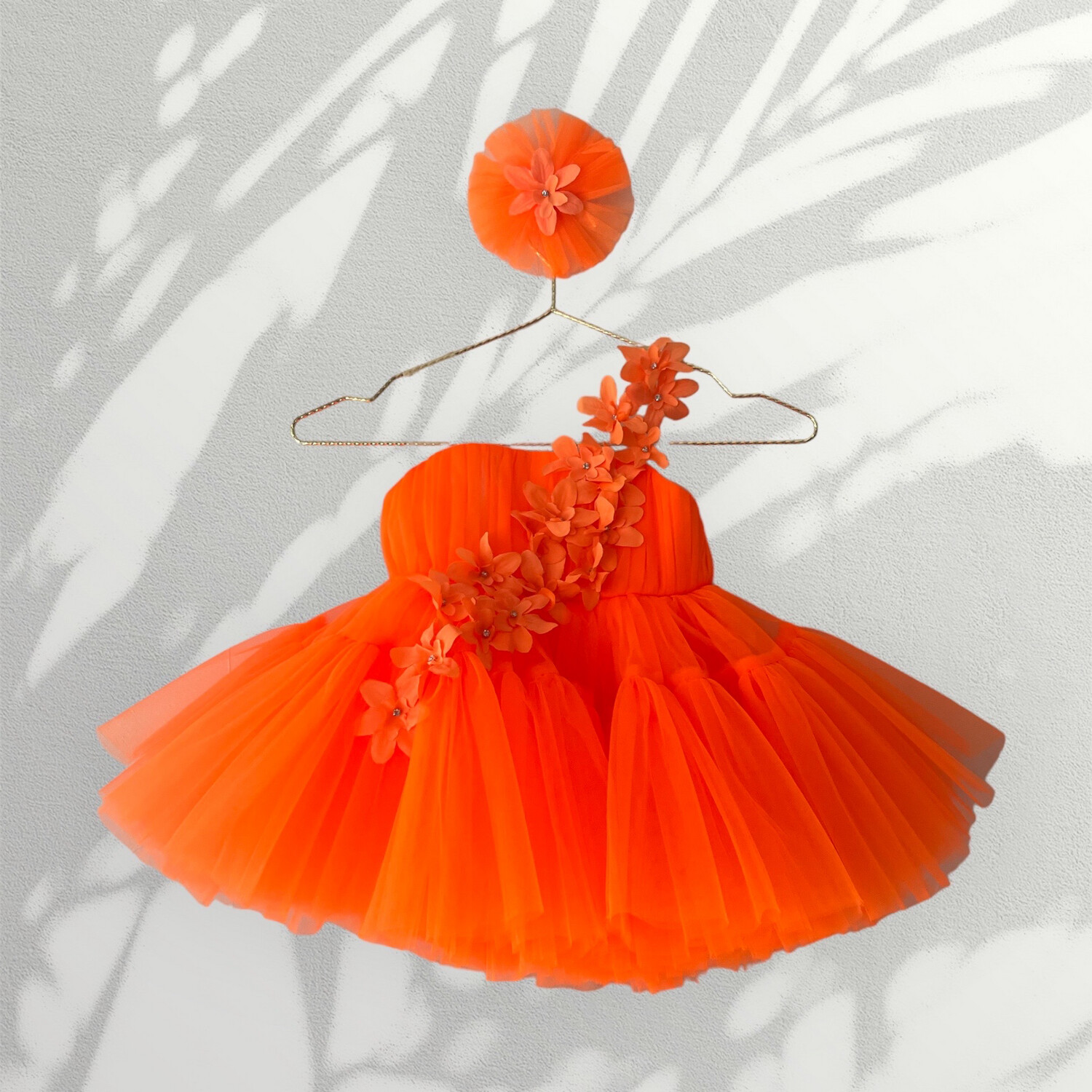 Robe de cérémonie fille à fleurs  Margaritta 